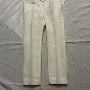 Ralph Lauren Kids Formal Cream Pants